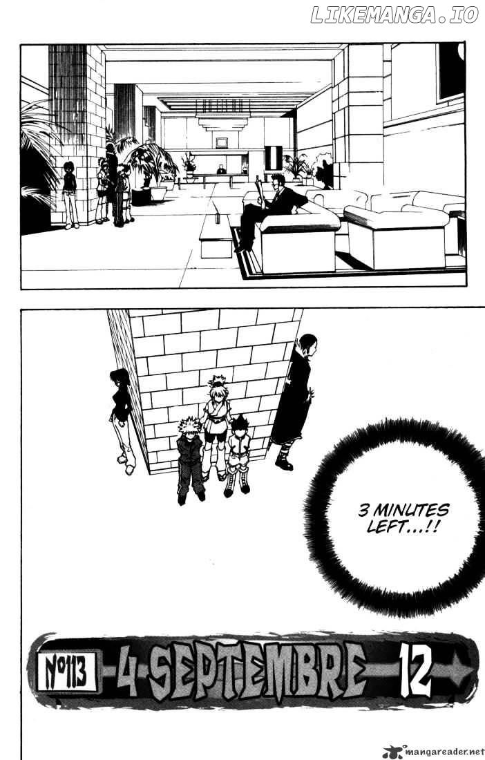 Hunter x Hunter, Chapter 113 image 02